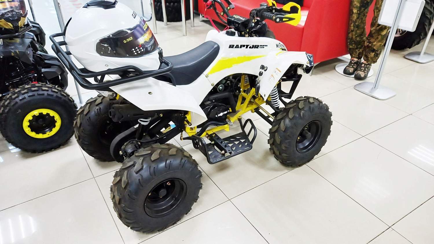 Подростковый квадроцикл MOTAX ATV Raptor Super LUX 125 сс