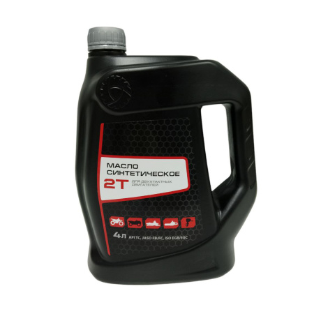 Масло RM Тайга синтетическое 2Т (4л) / для снегоходов, мототехники и лодочных моторов