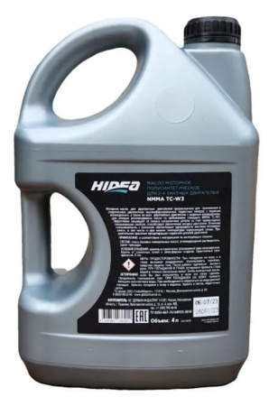 Масло для лодочного мотора 2Т полусинтетическое HIDEA 2T NMMA TC-W3 4л