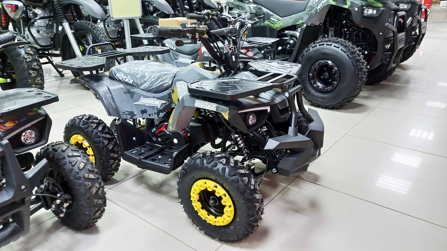 Детский квадроцикл GRIZLIK Х16 ES mini (с электростартером)