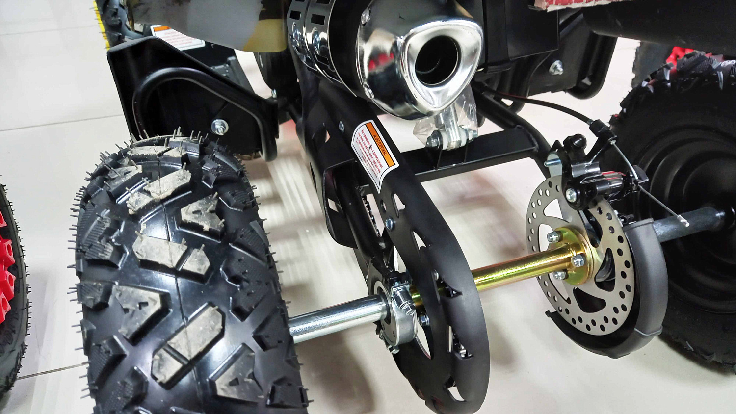 Детский квадроцикл GRIZLIK Х16 ES mini (с электростартером)