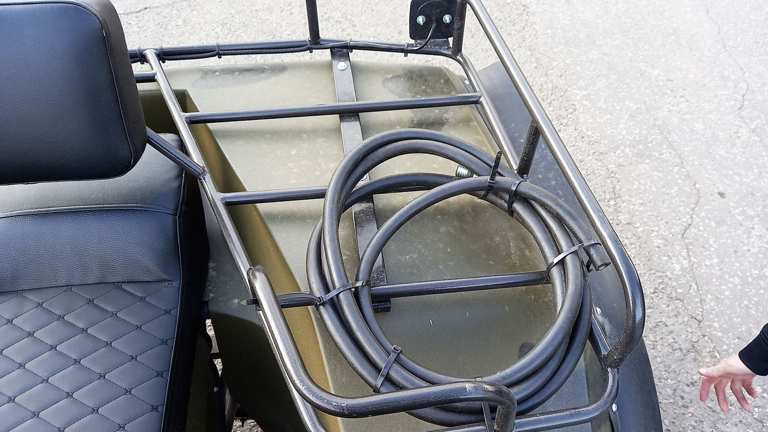 Вездеход ЗЭТ КОМАНДИР - базовой комплектации + доп.оборудование