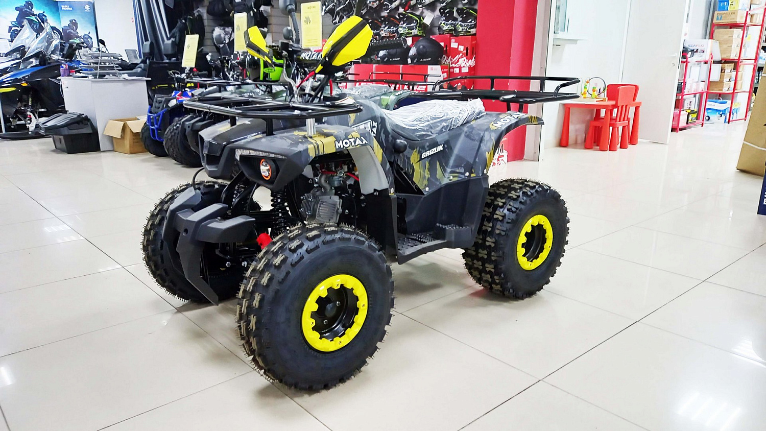 Подростковый квадроцикл GRIZLIK PREMIUM 125