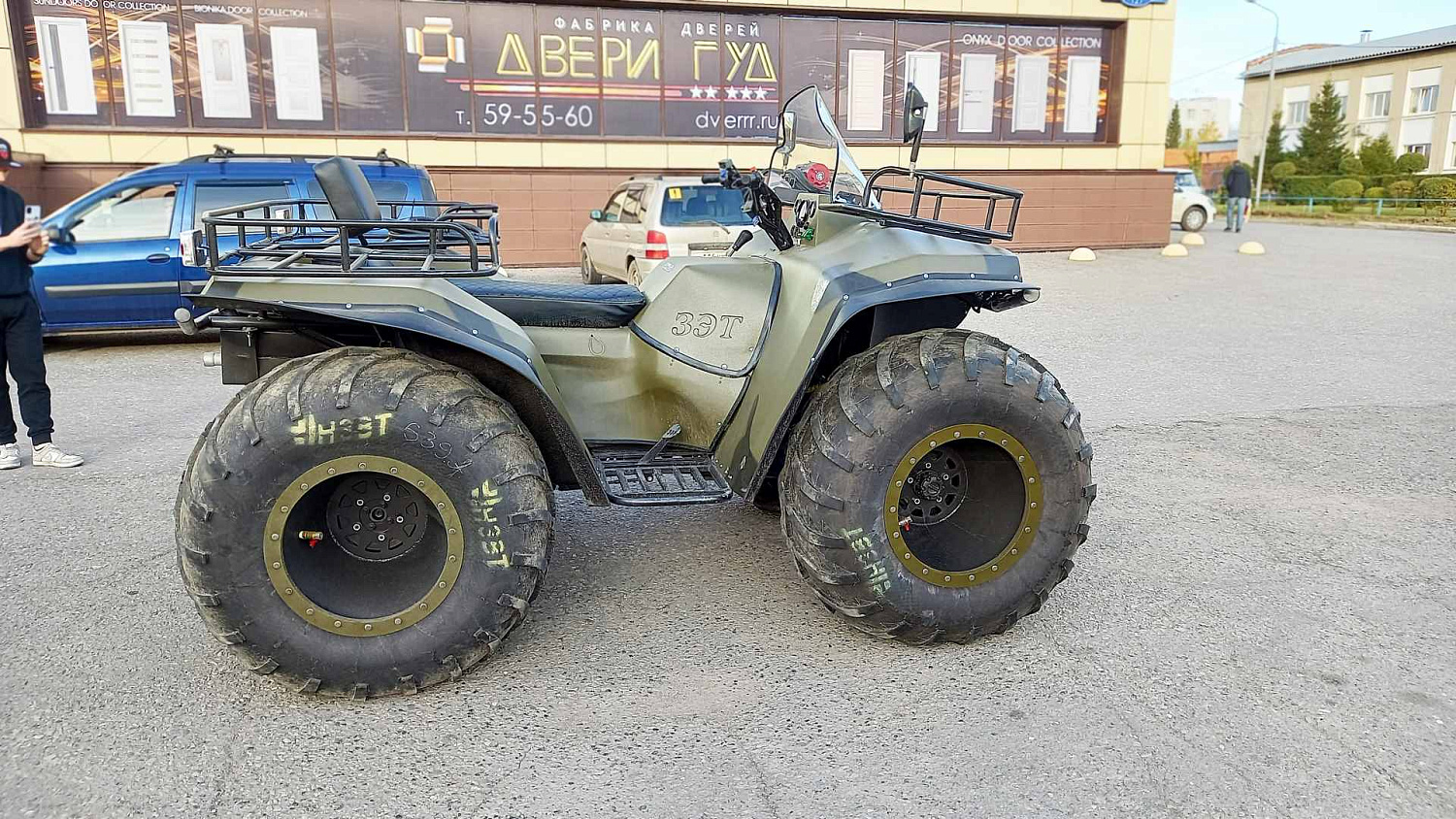 Вездеход ЗЭТ КОМАНДИР - базовой комплектации + доп.оборудование