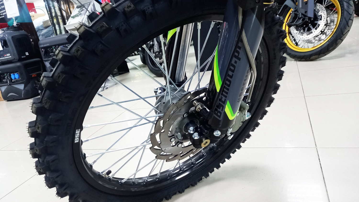 Мотоцикл эндуро BSE Z6 Neon Track