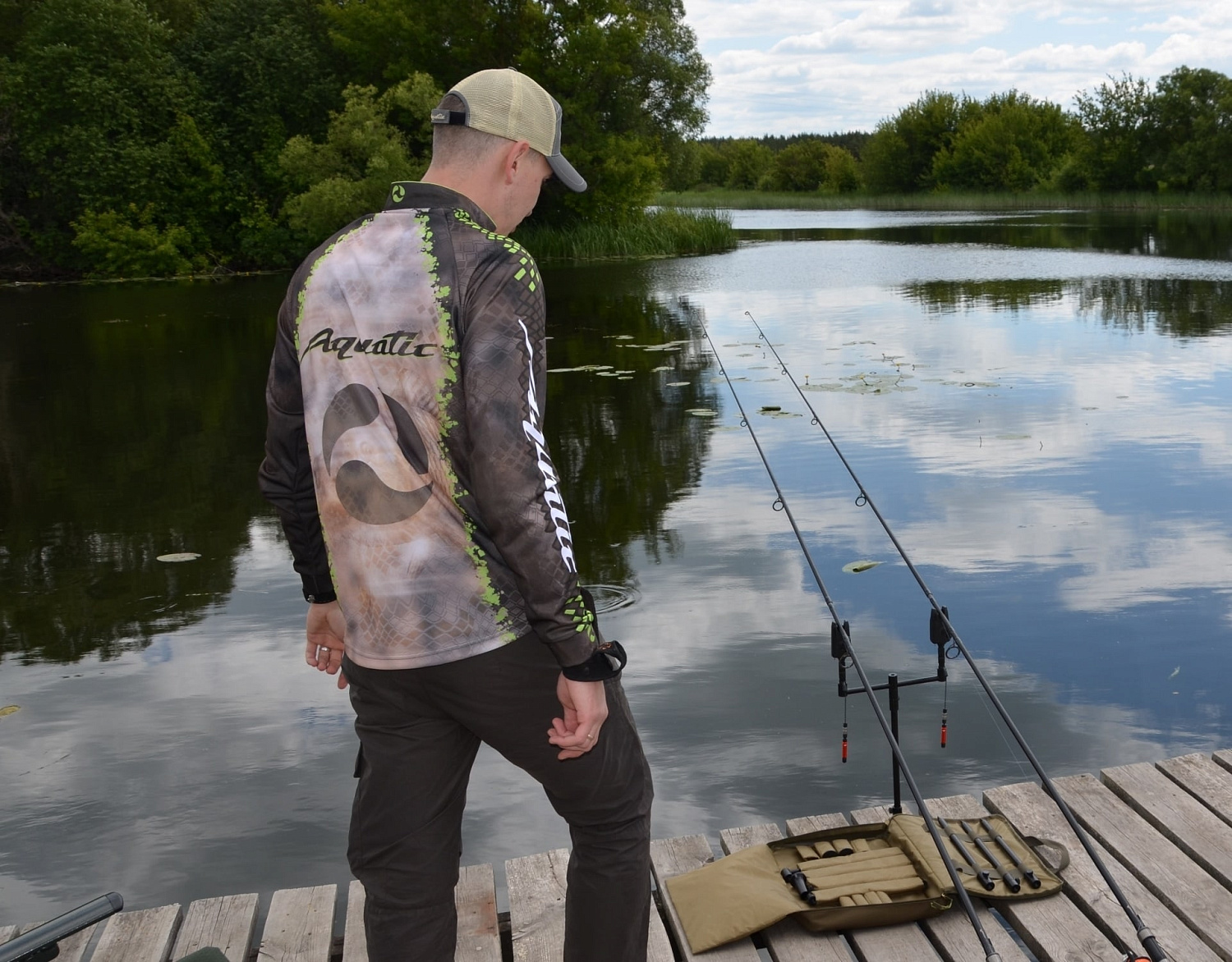 Джерси Аquatic Дж-02 (логотип: карп)