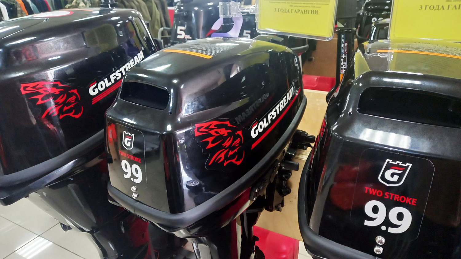 Лодочный мотор Golfstream T9.9BMS (USB)