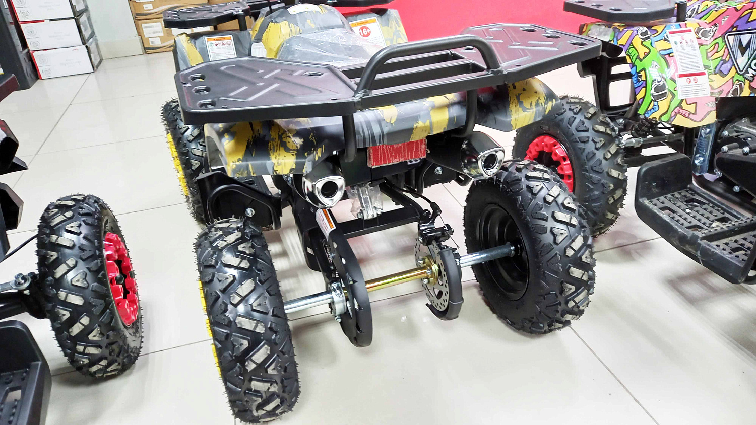 Детский квадроцикл GRIZLIK Х16 ES mini (с электростартером)