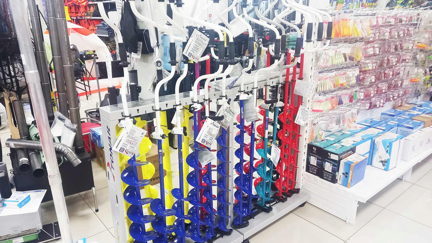 АКЦИЯ: Скидка 15% на все ледобуры и зимние рыболовные ящики