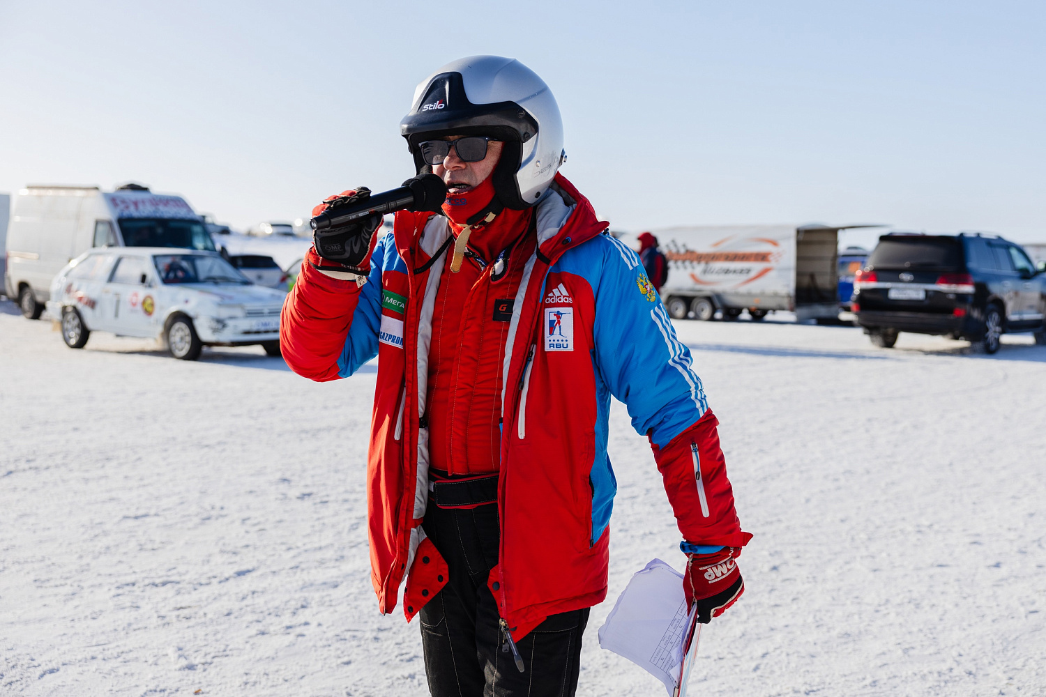 Новый CFMOTO CFORCE 1000 MV был представлен на Кубке России по трековым ледовым гонкам в Омске!