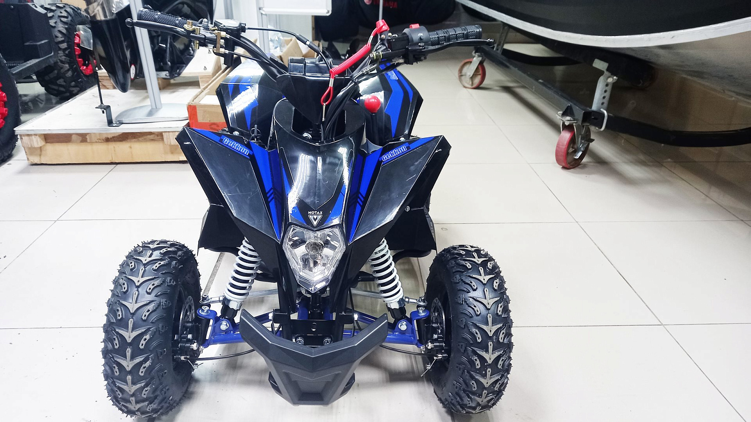 Детский бензиновый квадроцикл MOTAX GEKKON 90cc 1+1 (Реверс)