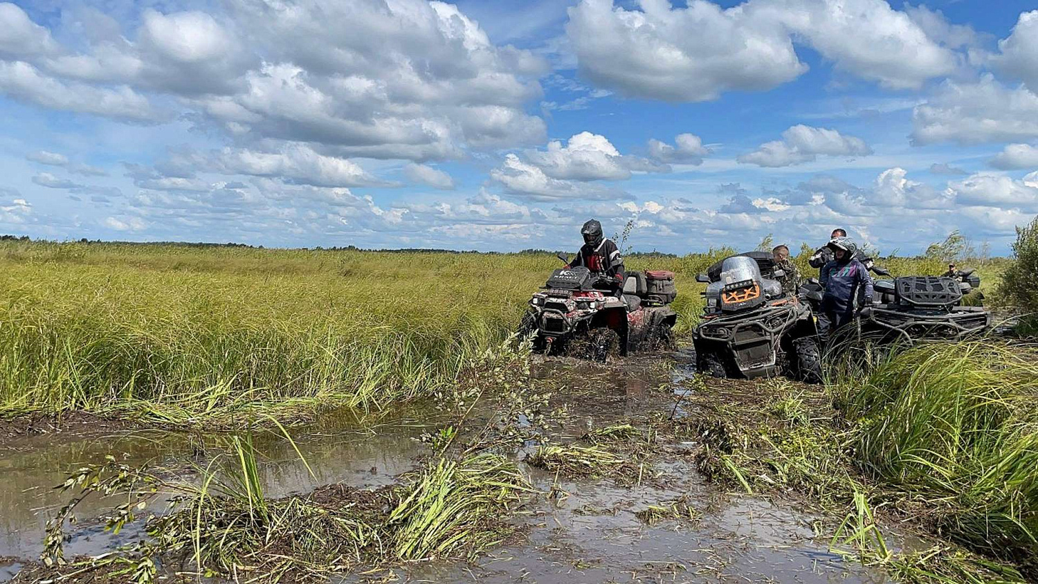 Поездка на квадроцикле "Русская механика" РМ 800Т