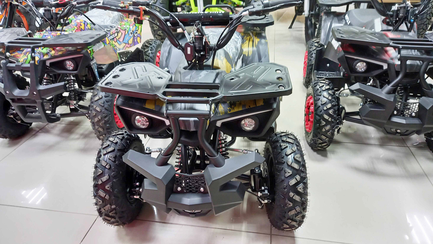 Детский квадроцикл GRIZLIK Х16 ES mini (с электростартером)