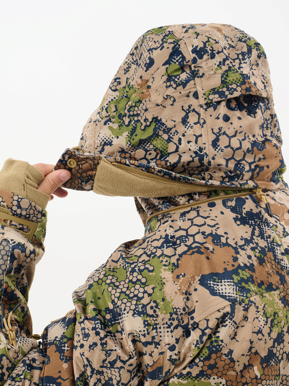 Костюм для охоты и рыбалки "TRITON PRO" Вельбоа, Forest Green (до -15°C)