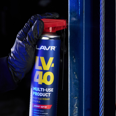 Смазка многоцелевая проникающая LV-40 LAVR, 520 мл / Ln1453