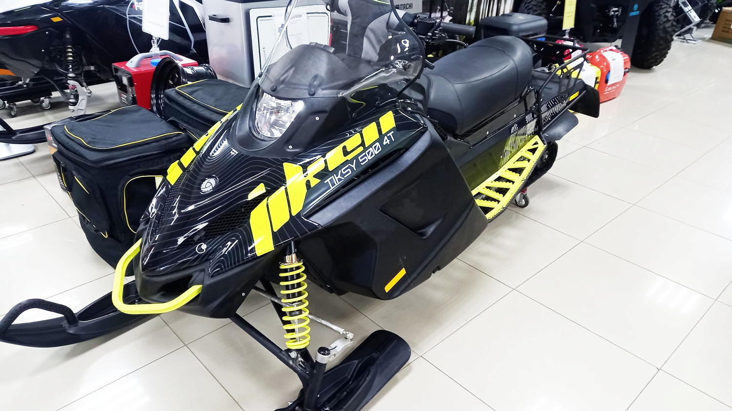 Новинка от компании "Русская механика" Снегоход "TIKSY 500 4T"