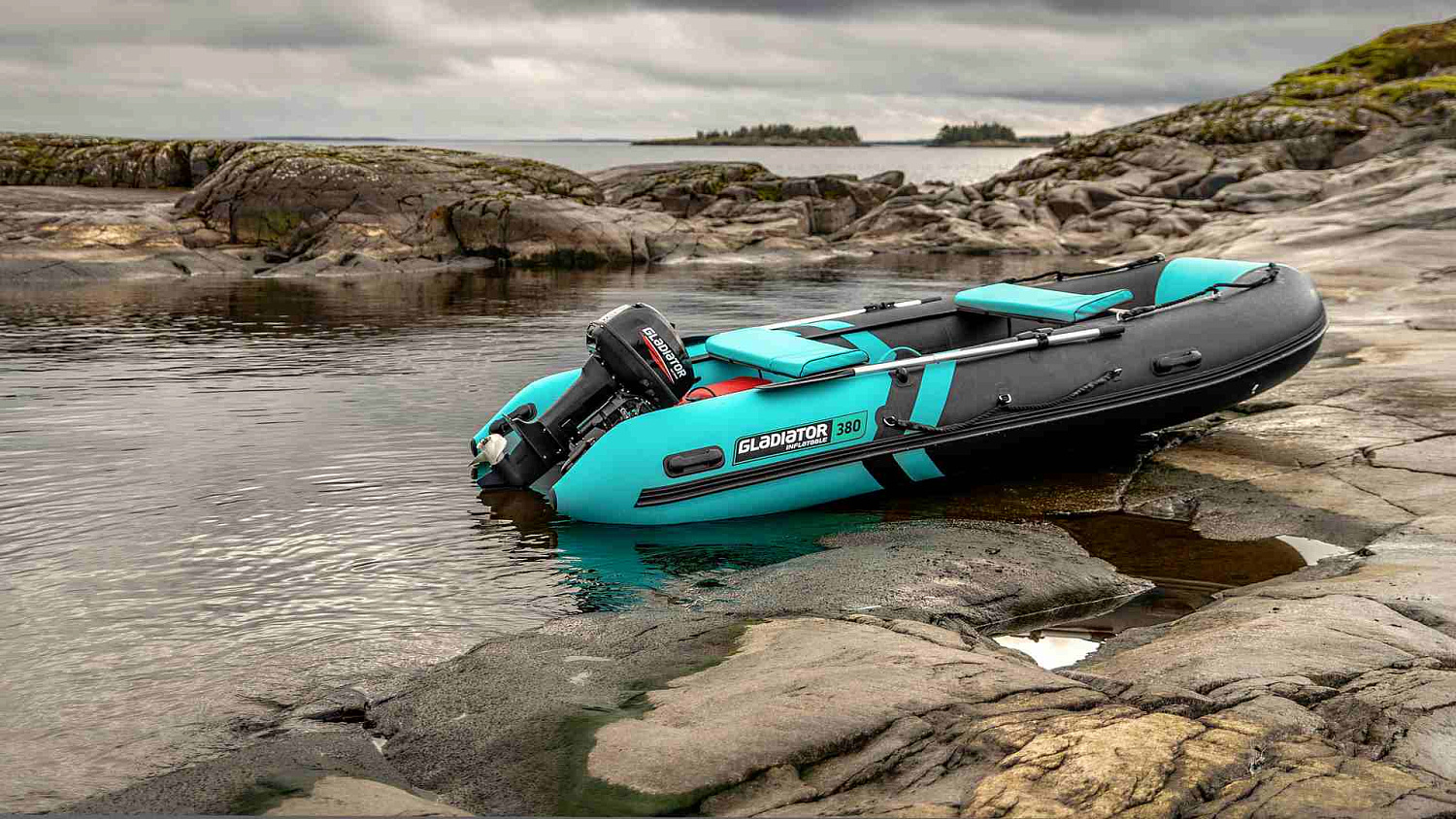 Надувная лодка ПВХ GLADIATOR E300S