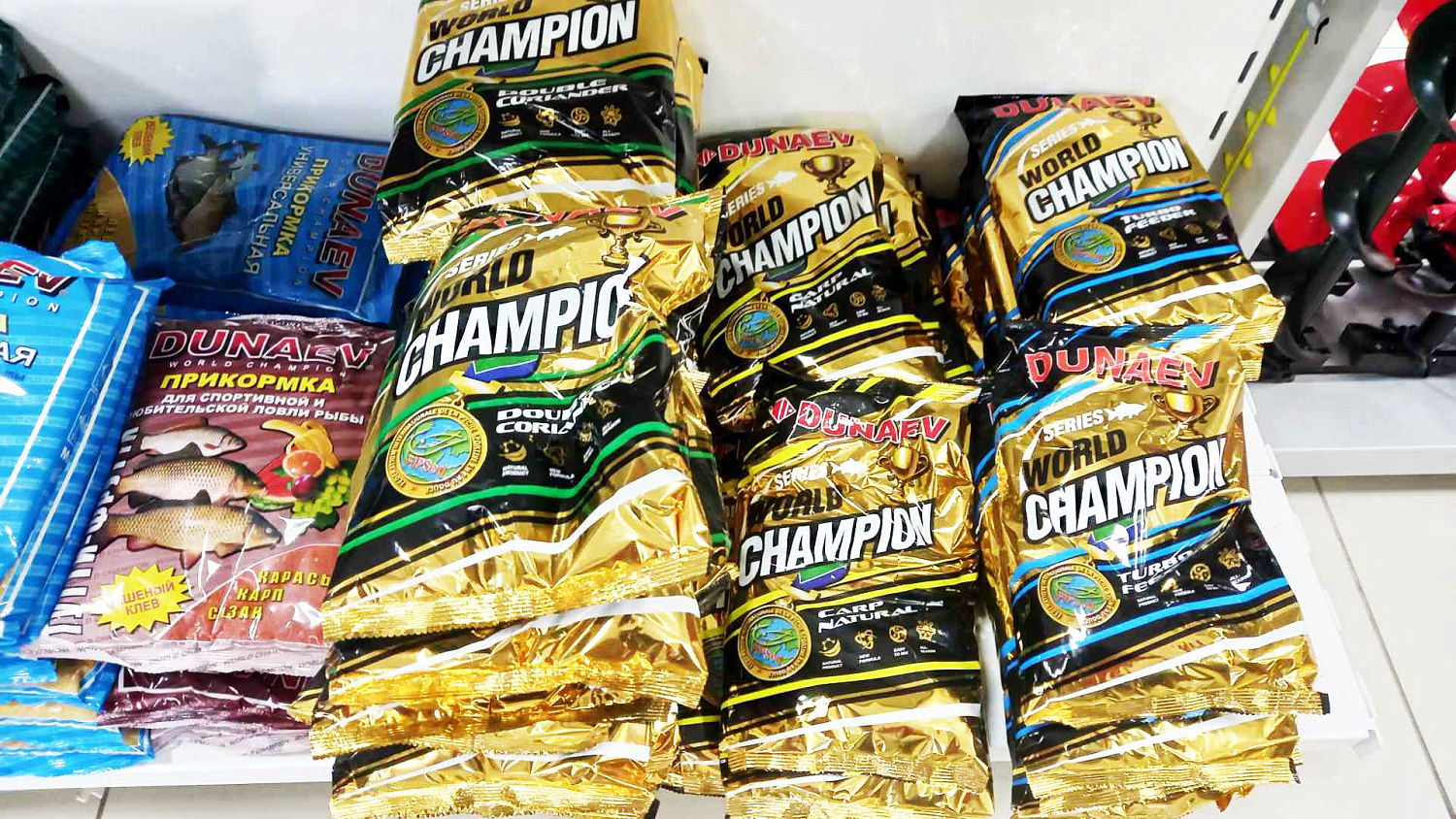 АКЦИЯ: Скидка 20% при покупке от 4 пачек прикормки для рыбной ловли