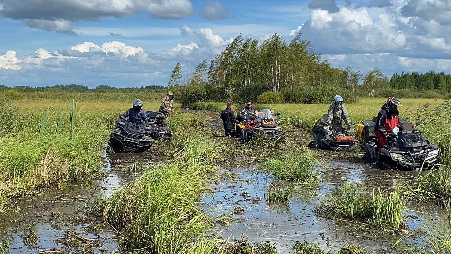 Поездка на квадроцикле "Русская механика" РМ 800Т