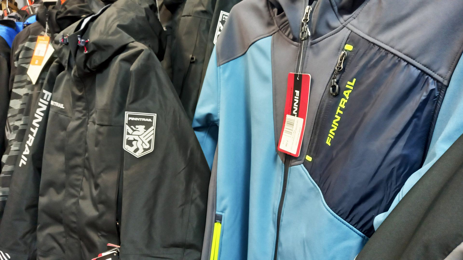 Поступление одежды Finntrail