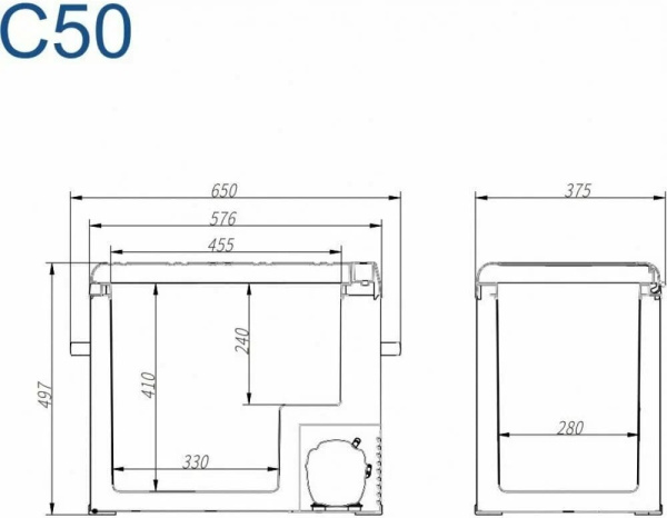 Холодильник автомобильный SUMITACHI C50