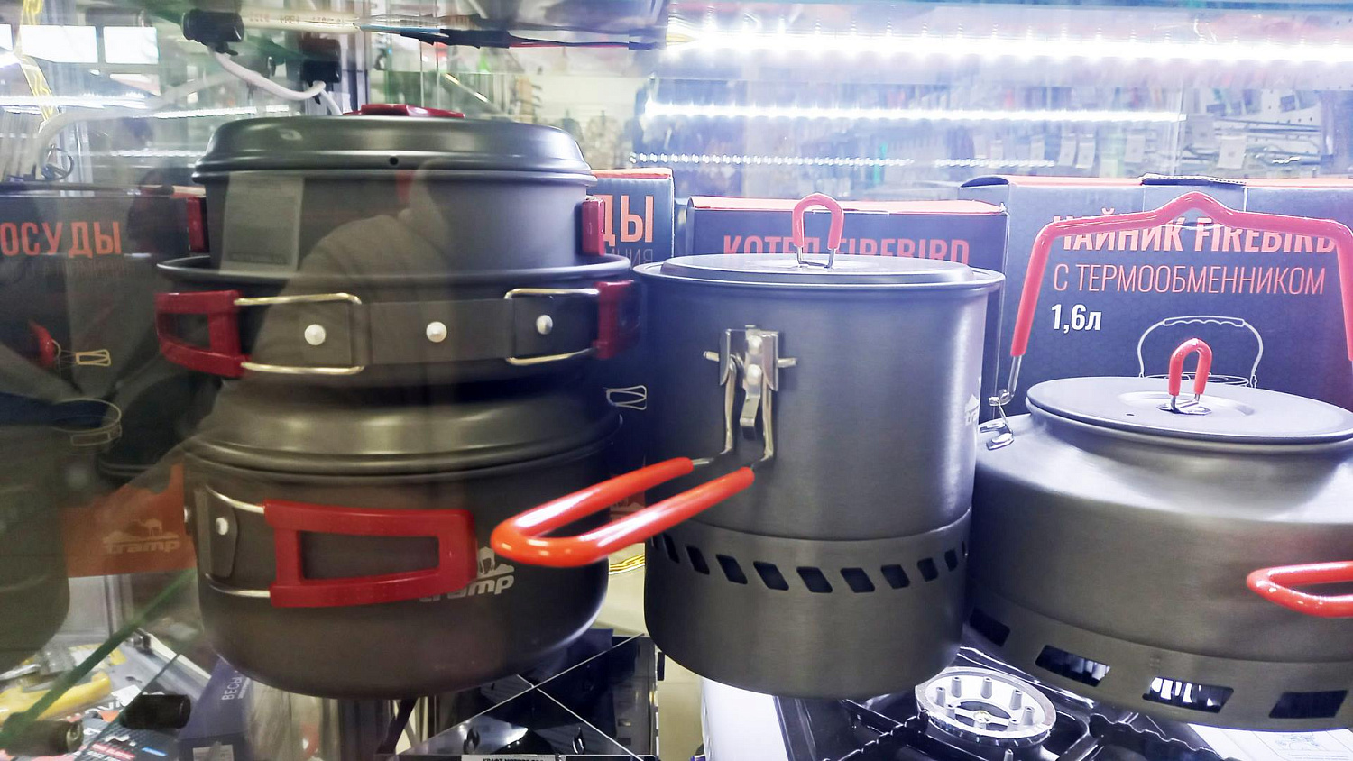 АКЦИЯ: Скидка на продукцию Tramp \ наборы посуды \ туристические горелки \ газовые резаки \ гермомешки