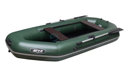 Агул-255 гребная 2-местная зеленый VIN 62279