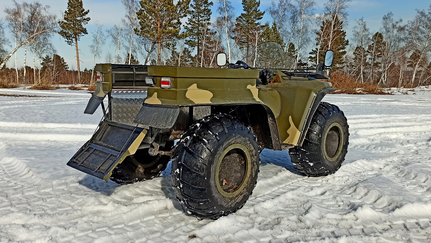 Вездеход ЗЭТ ПИКАП - базовой комплектации