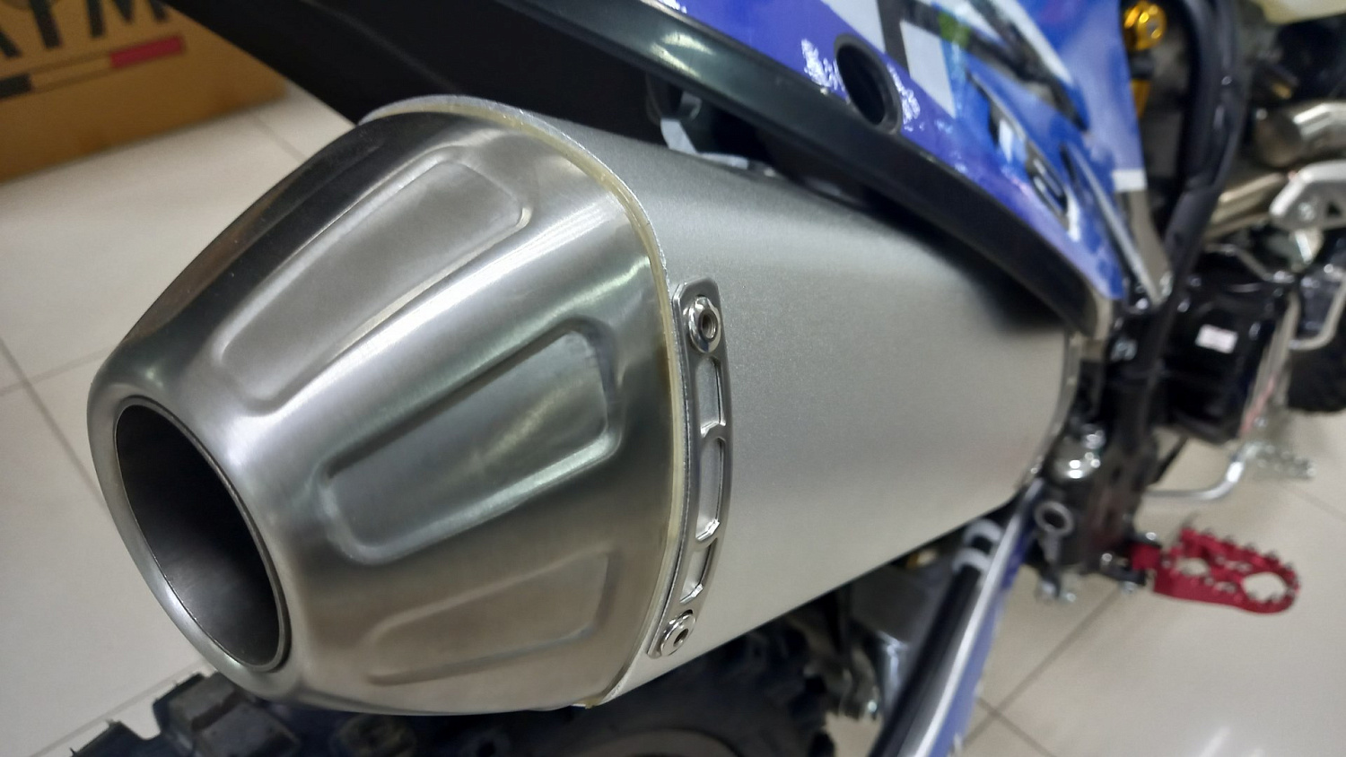 Кроссовый мотоцикл BSE T8 Blue Twister