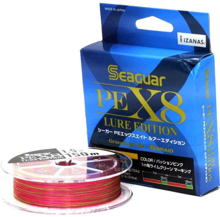 Плетеный шнур Seaguar PE X8 0.4 150м