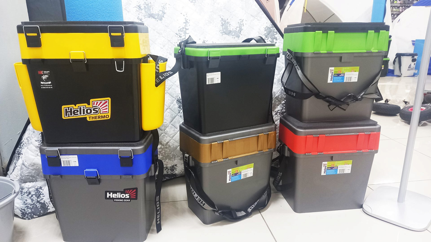 АКЦИЯ: Скидка 15% на все ледобуры и зимние рыболовные ящики