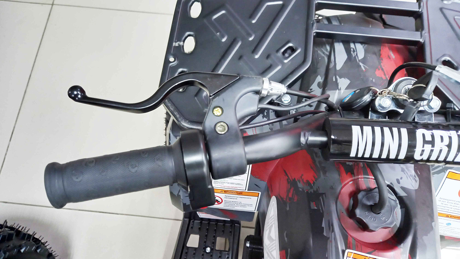 Детский квадроцикл GRIZLIK Х16 ES mini (с электростартером)