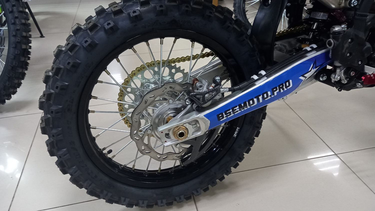 Кроссовый мотоцикл BSE T8 Blue Twister