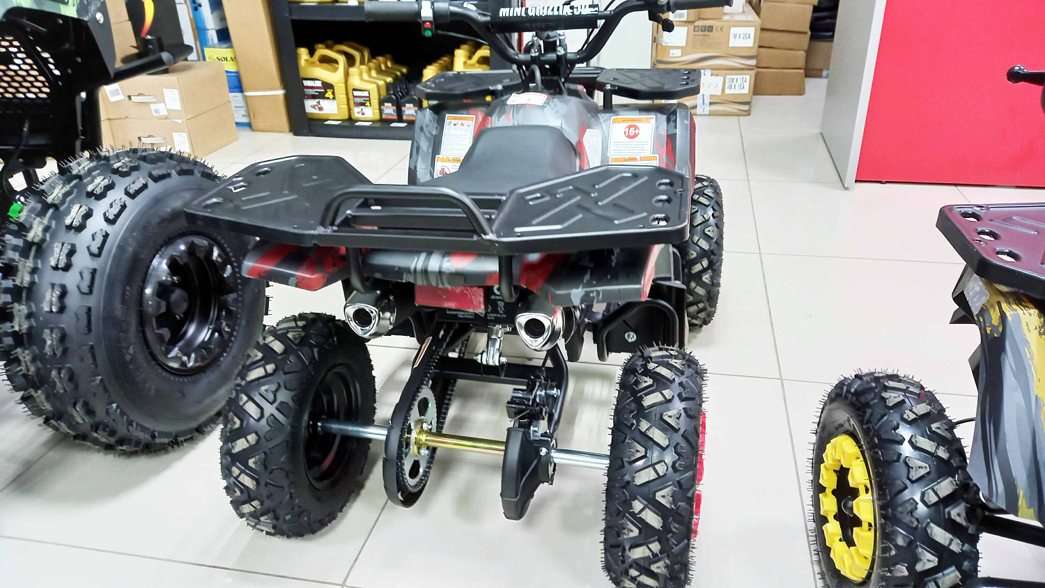 Детский квадроцикл GRIZLIK Х16 ES mini (с электростартером)