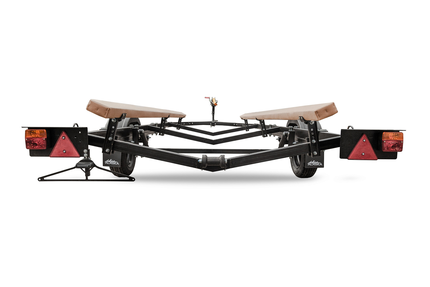 Прицеп для перевозки лодок "ALASKA ВОЛНА 5.5" (1 ОСЬ)