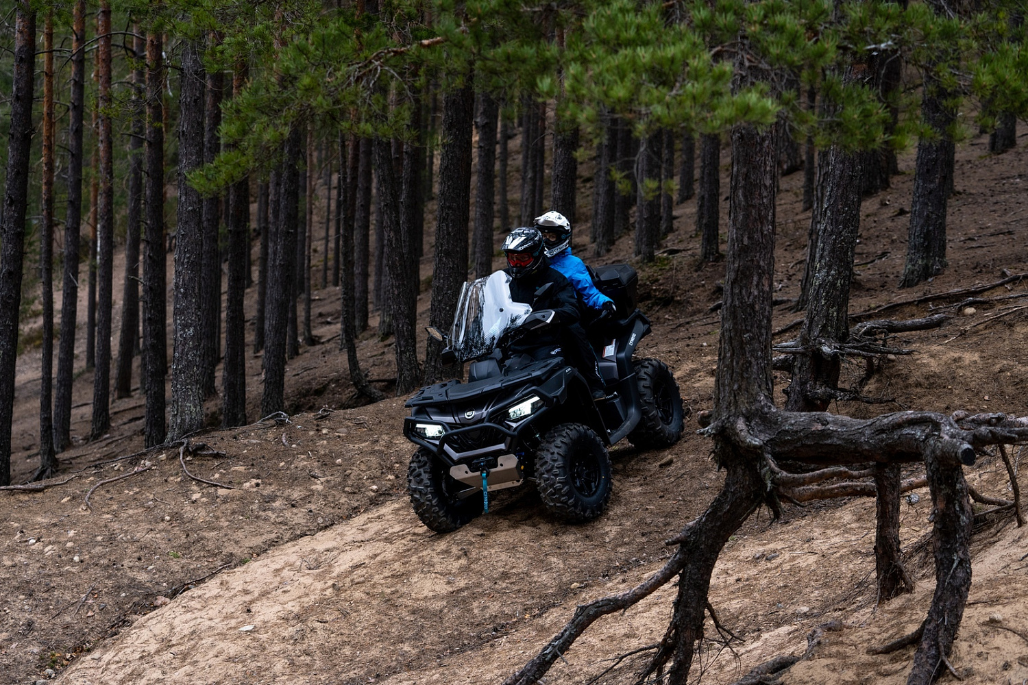 Квадроцикл CFORCE 600 Overland EPS