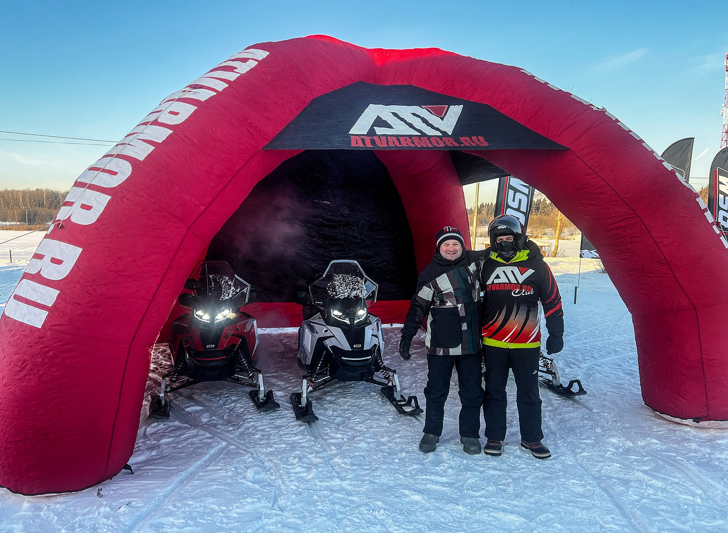 Презентация снегоходов OSM SM1000 в Москве