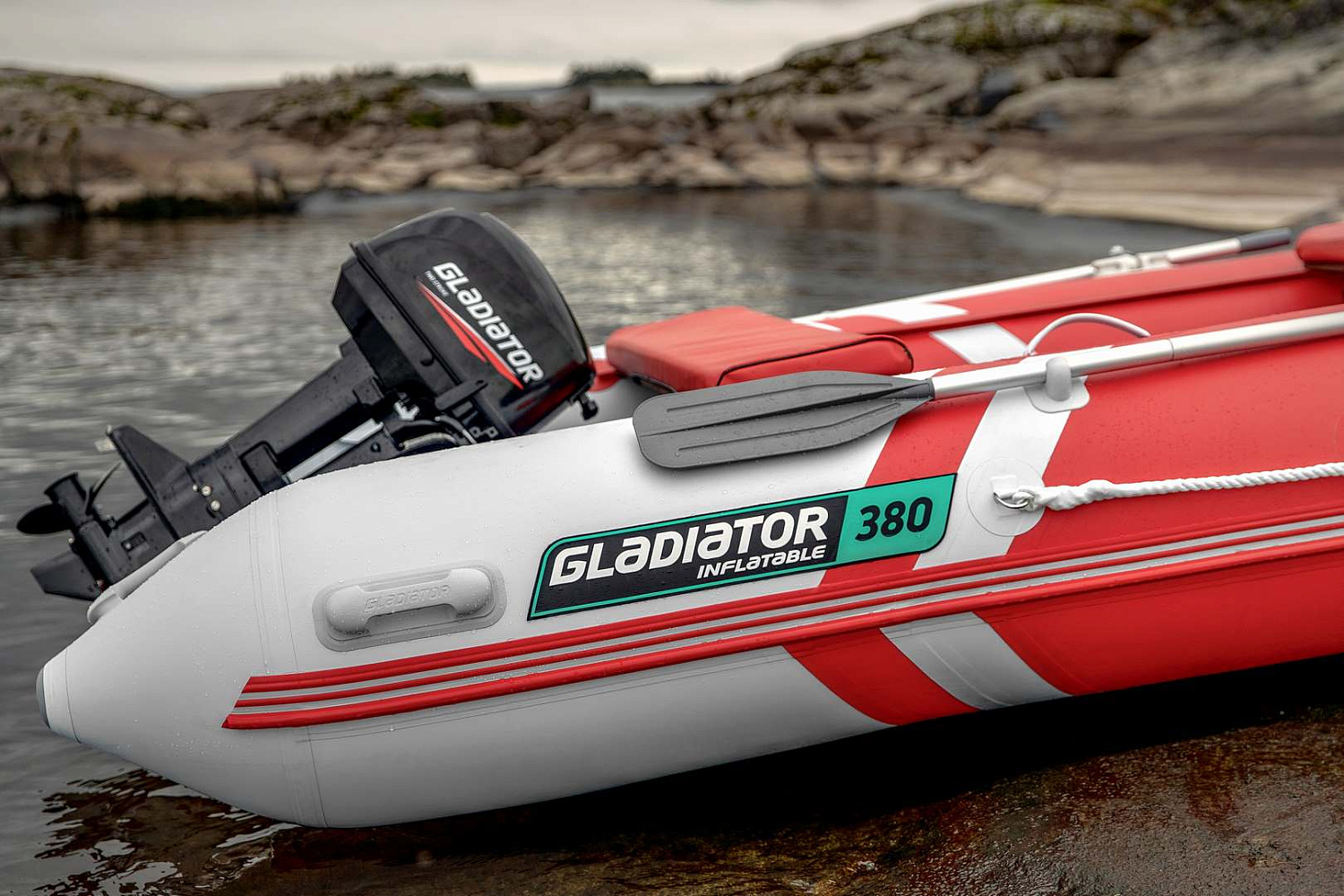 Надувная лодка ПВХ GLADIATOR E300S