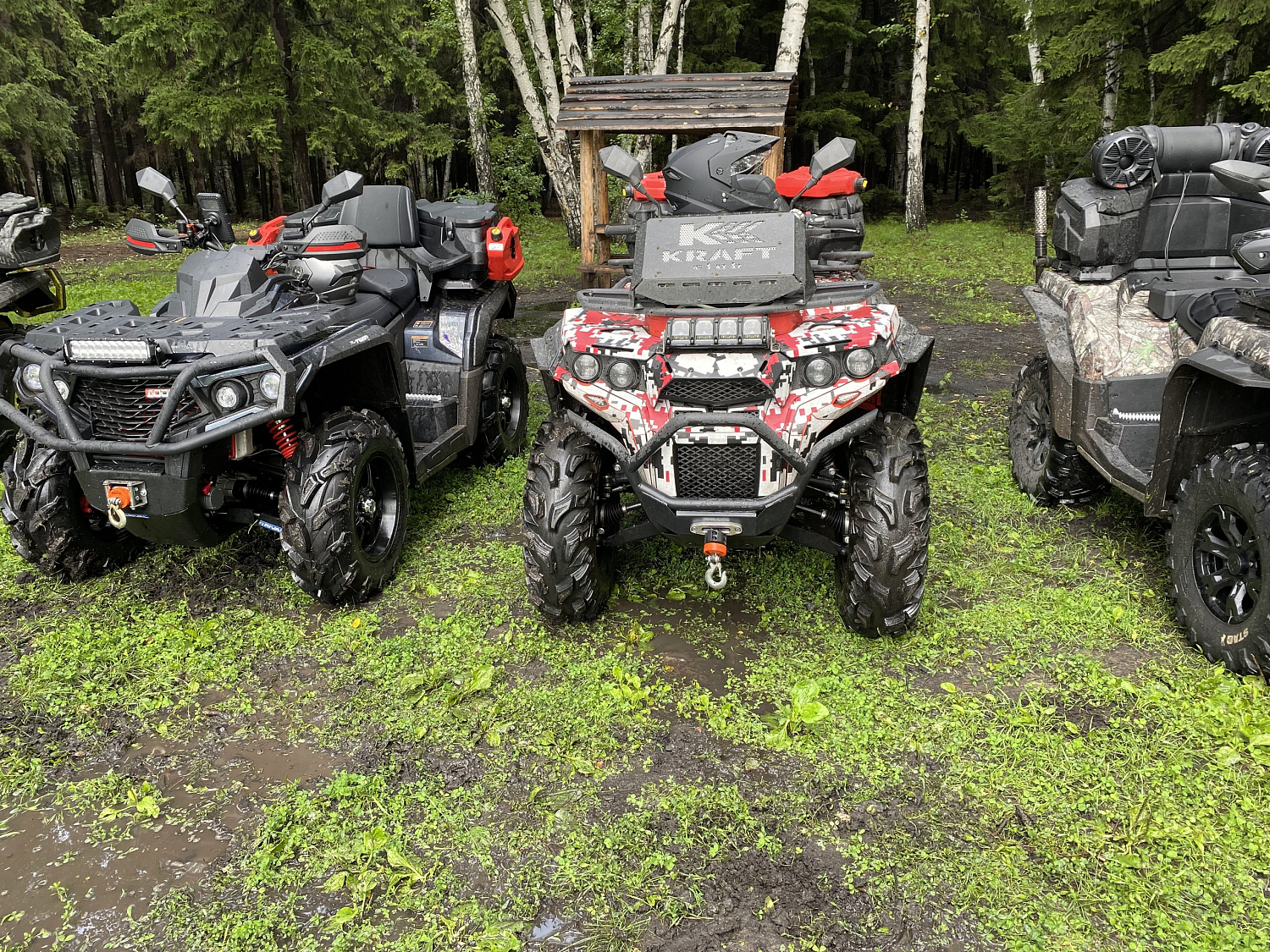 Отчёт: Квадровыезд на РМ 800Т