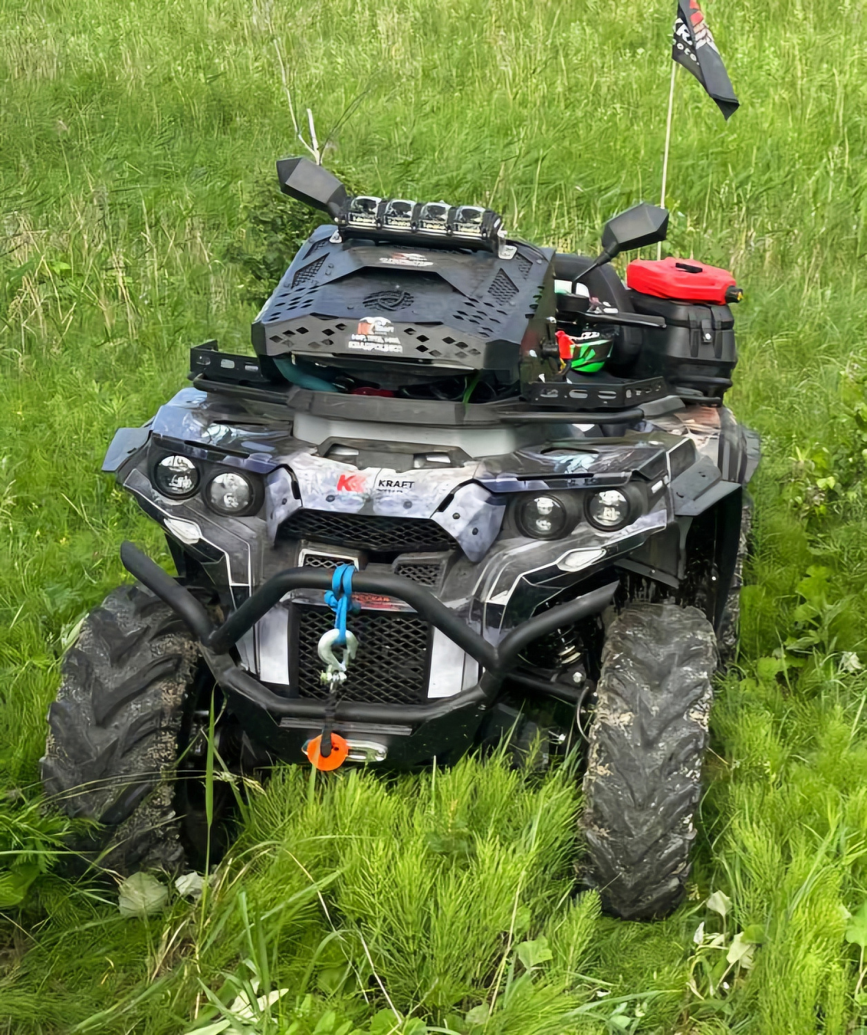 Впервые проверили квадроцикл RM 800T на дальняке в 400 км!