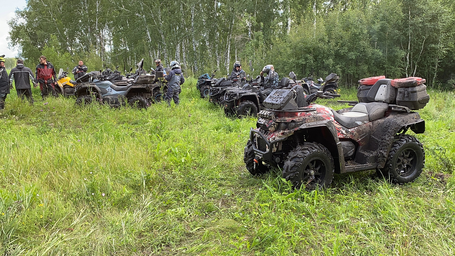 Отчёт: Квадровыезд на РМ 800Т