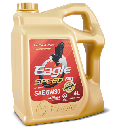 Масло моторное бензин / дизель EAGLE SPEED SYNTHETIC 5W30 API SN/SM/CF, C3 4 л.