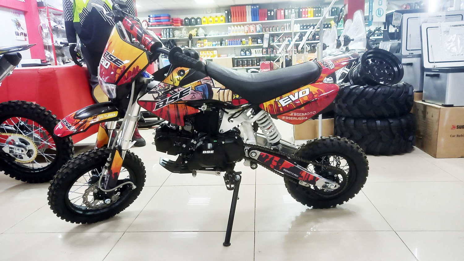 Питбайк BSE EVO 110e Samurai SA 12/10