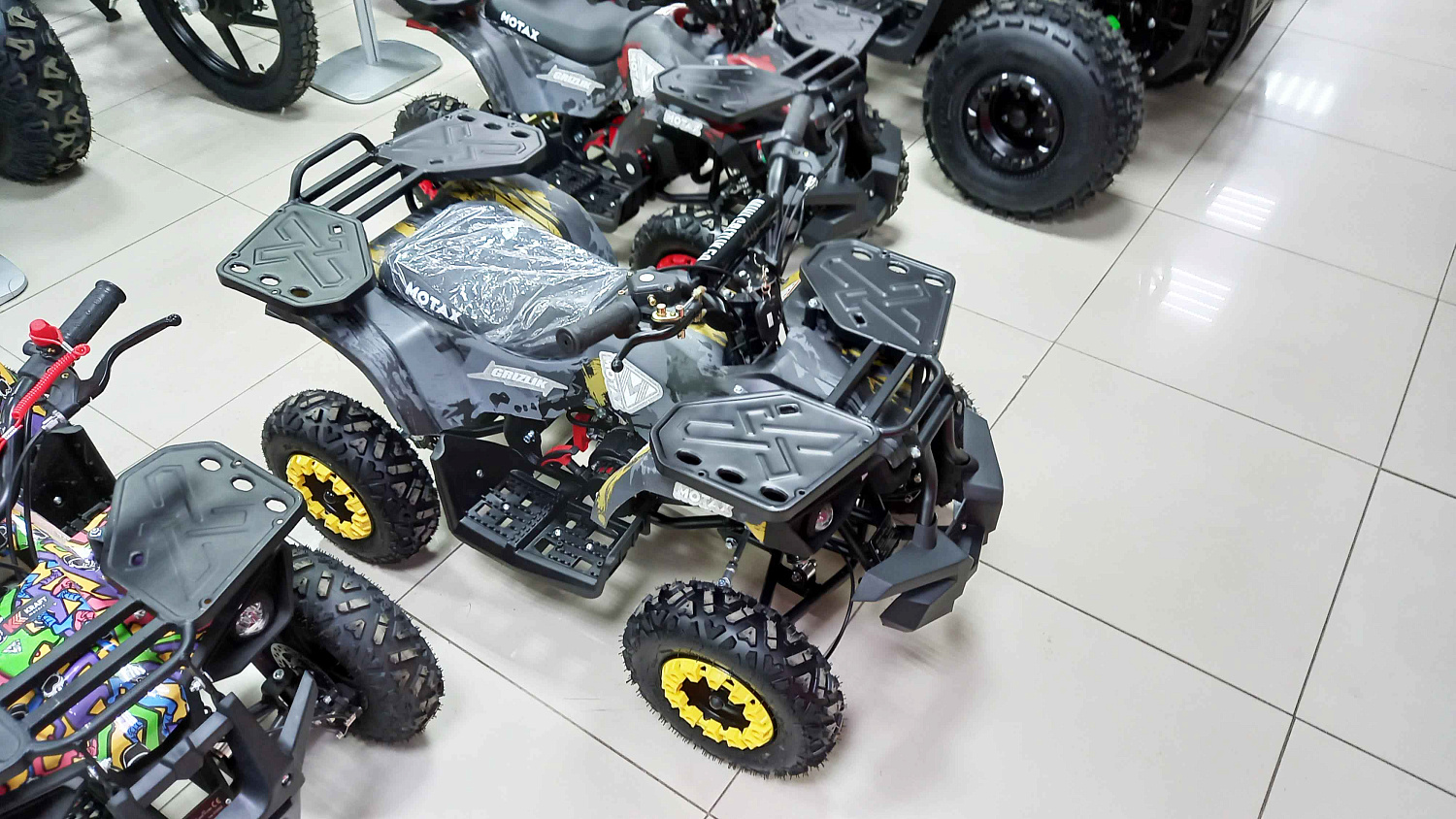 Детский квадроцикл GRIZLIK Х16 ES mini (с электростартером)