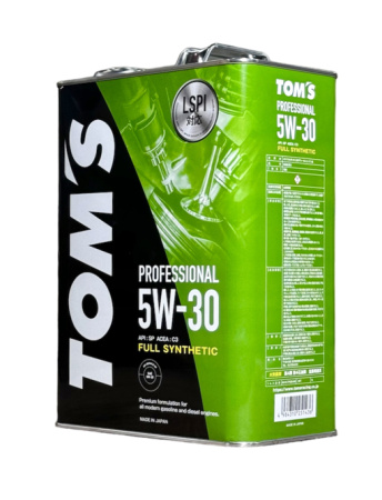 Масло моторное TOMS Professional 5W30 SP C3 синтетика (4 л)