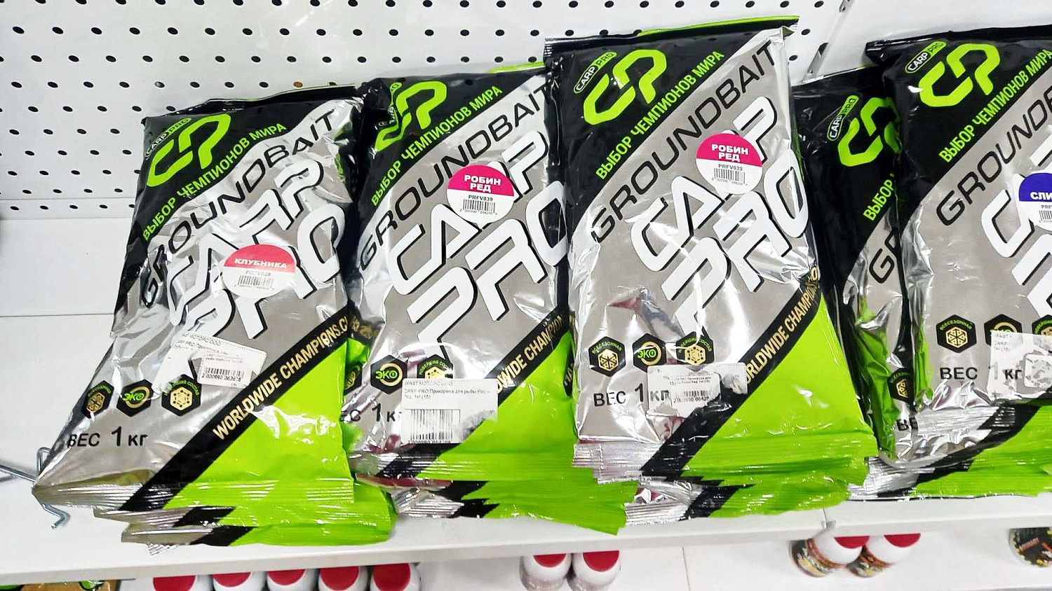 АКЦИЯ: Скидка 20% при покупке от 4 пачек прикормки для рыбной ловли