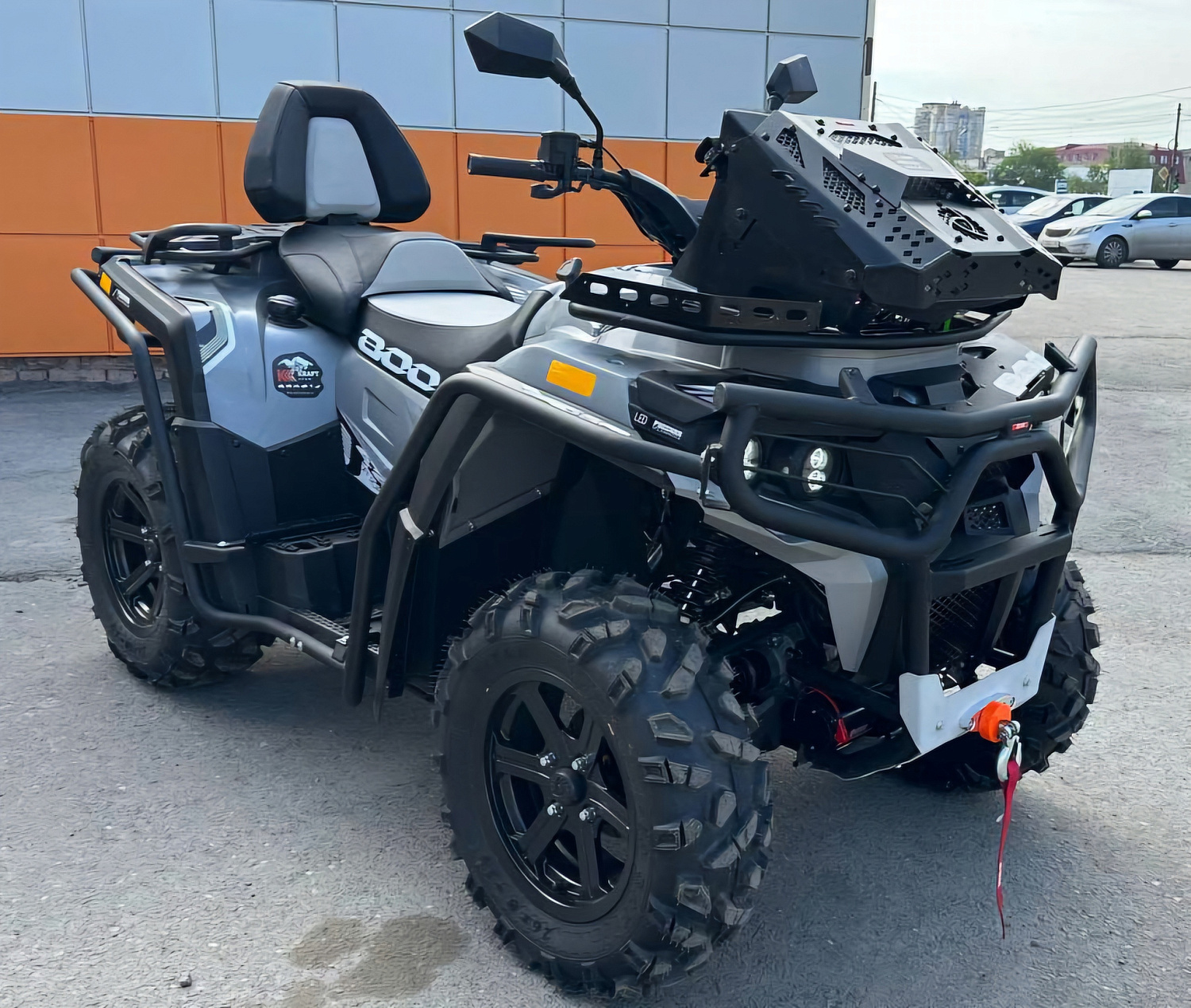 Впервые проверили квадроцикл RM 800T на дальняке в 400 км!