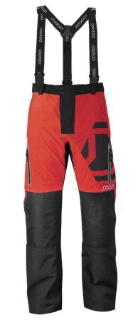 Штаны YOKO KISA, красный/черный (XL)