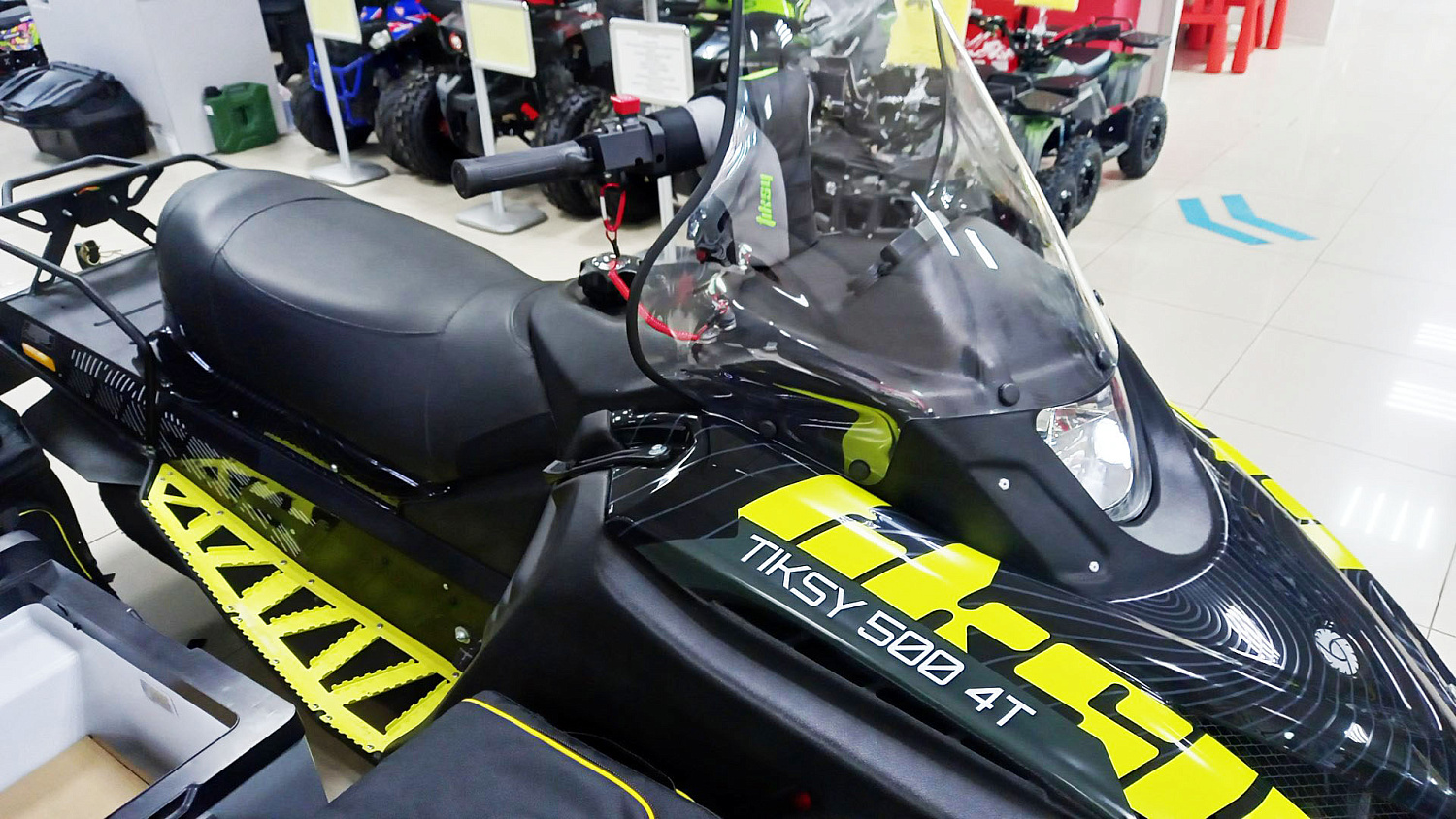 Новинка от компании "Русская механика" Снегоход "TIKSY 500 4T"