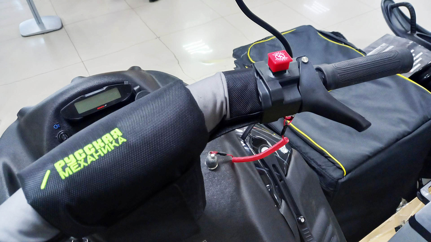 Новинка от компании "Русская механика" Снегоход "TIKSY 500 4T"